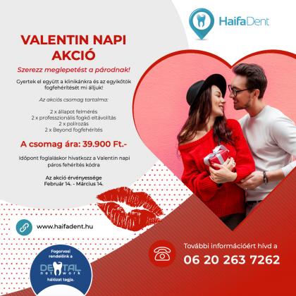 Valentin napi Akció! Valentin napi Akció!